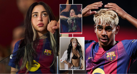 Barcelona star split from girlfriend