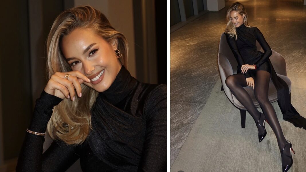 Former Premier League Wag and ‘world’s most beautiful woman