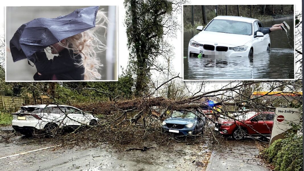 Storm Claudia Hits the UK “Do Not Travel” Warnings as Snow Covers Streets