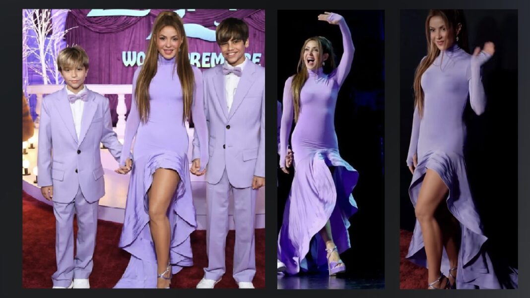 Shakira Lights Up the Zootopia 2 Red Carpet