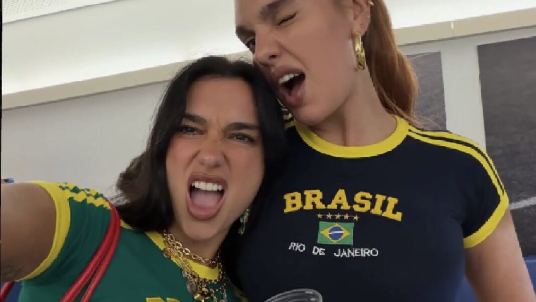Dua and Rina shine on Brazil trip