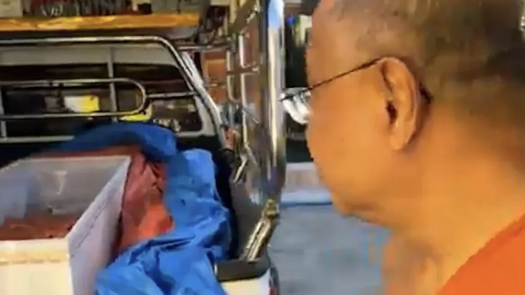 Shock moment woman is found alive in coffin moments