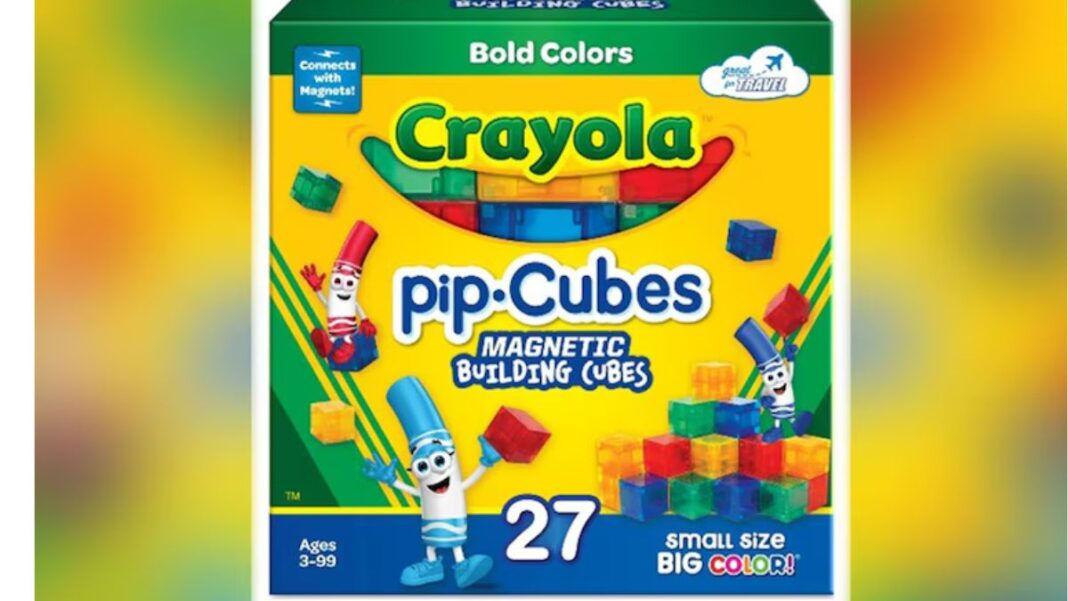 Crayola Pip-Cubes Recalled for Magnet Risk