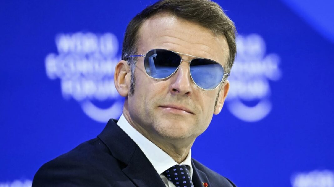 Macron’s Sunglasses Stir Debate at Davos