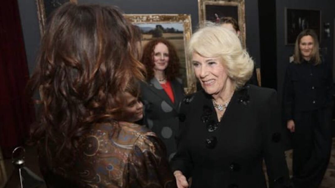 Hamnet cast meet Queen Camilla