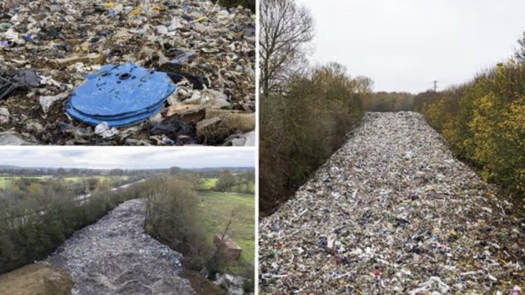 Huge 21,000-ton waste scandal uncovered in England