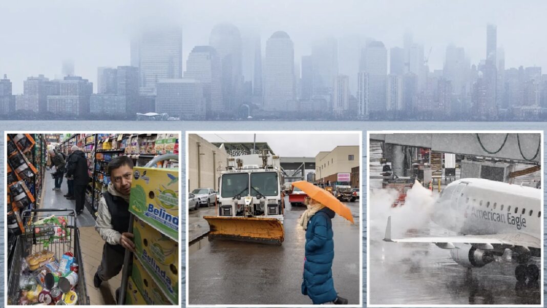 NYC Faces 28-Inch Blockbuster Blizzard