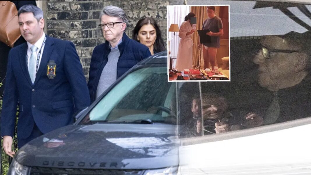 Mandelson Arrested in London