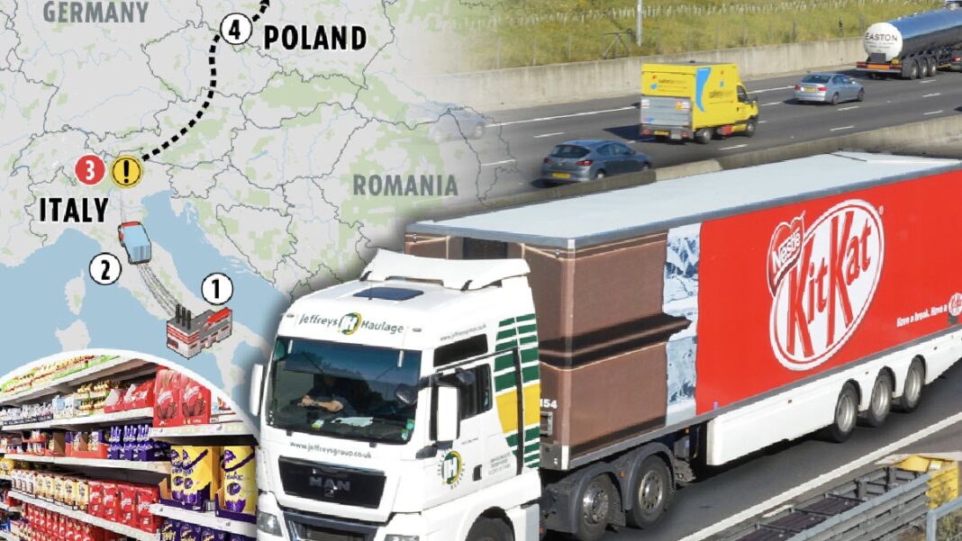 12 Tons of KitKat Chocolate Stolen in Europe as Truck Disappears