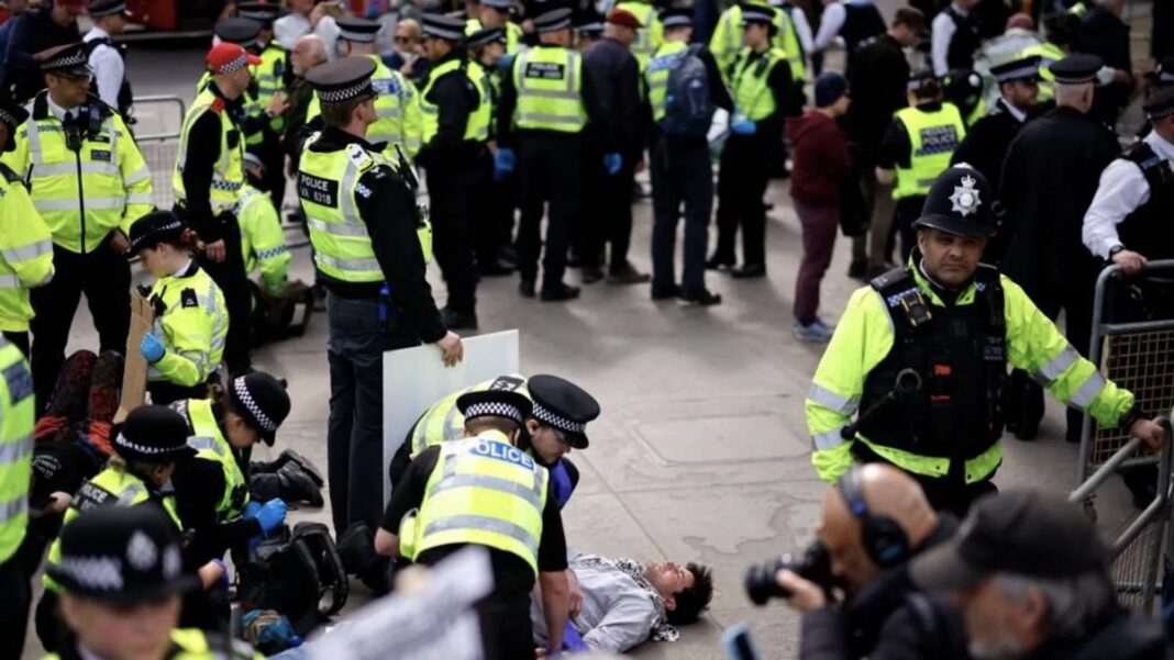 Over 200 arrested at London Palestine Action protest