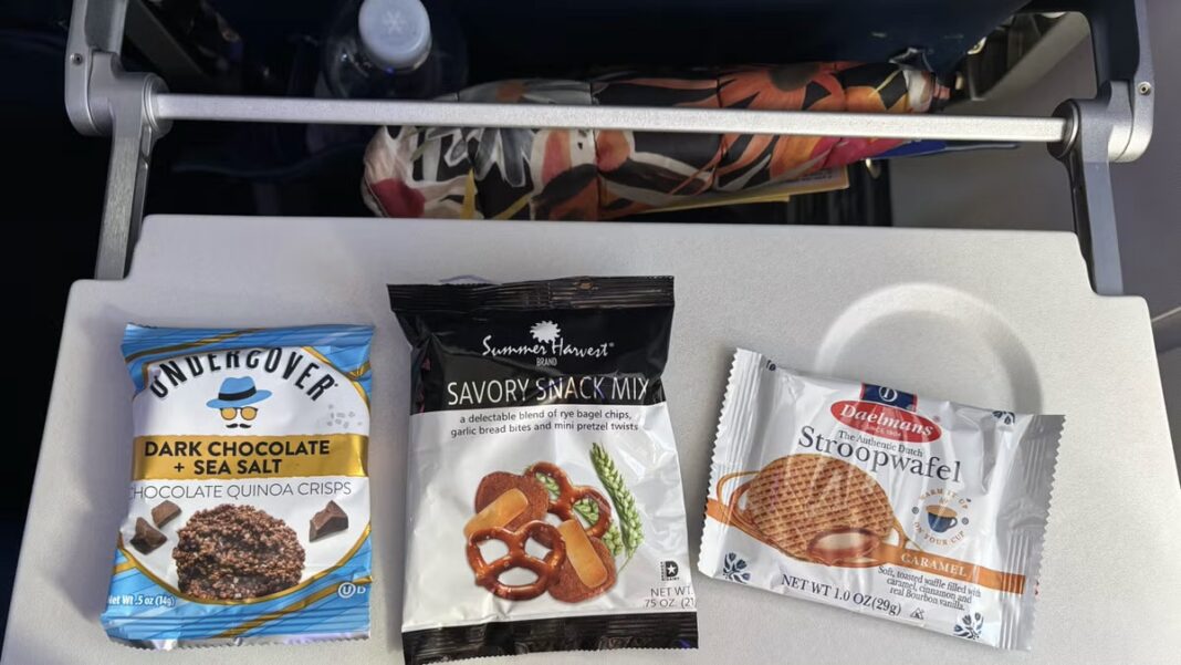 Delta drops snacks on short flights