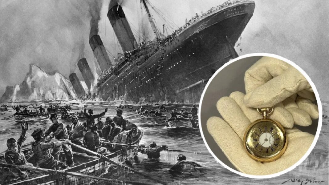 Titanic mystery watch heads to auction