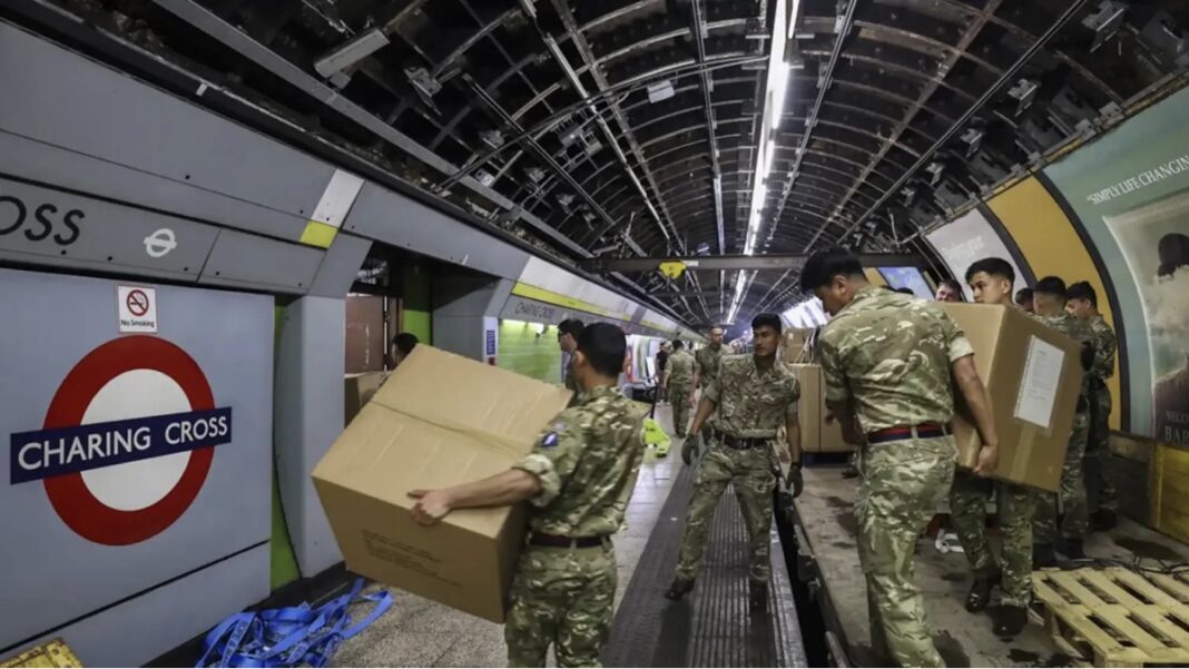 Secret Nato Drill Beneath London Secret Nato Drill Beneath London