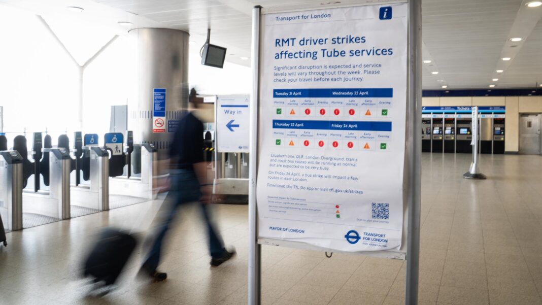 London Tube strike returns London Tube strike returns