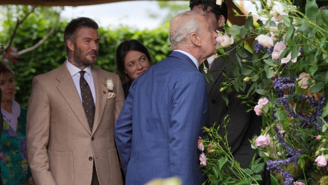 King Charles Tours Chelsea Flower Show, Meets Stars King Charles Tours Chelsea Flower Show, Meets Stars