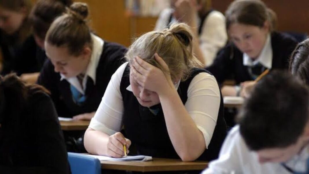 Scottish Students Protest Maths Exam