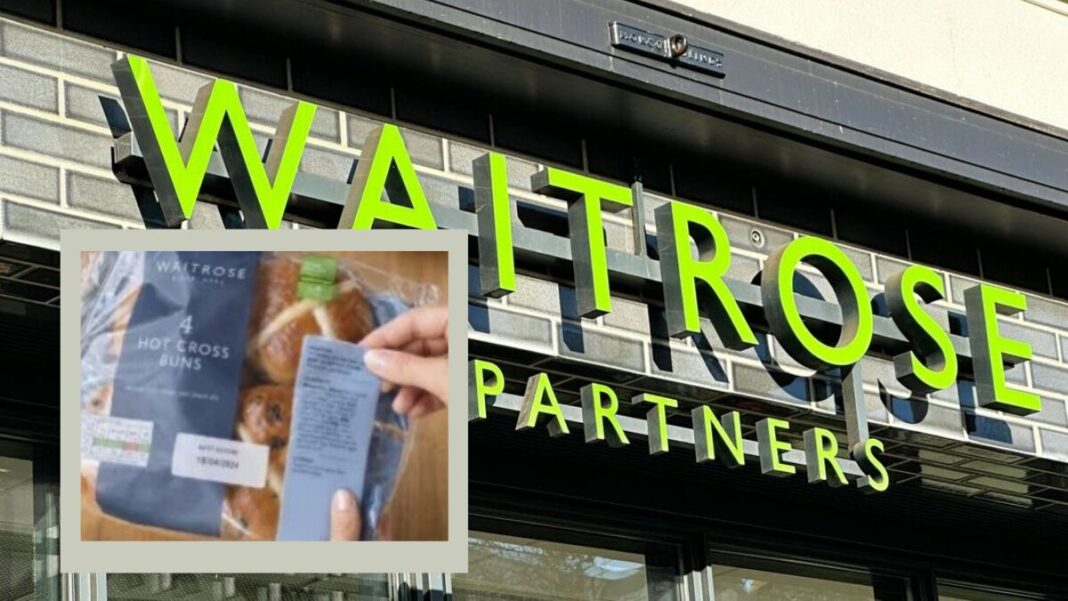 Waitrose Issues Urgent Hot Cross Bun Recall Waitrose Issues Urgent Hot Cross Bun Recall